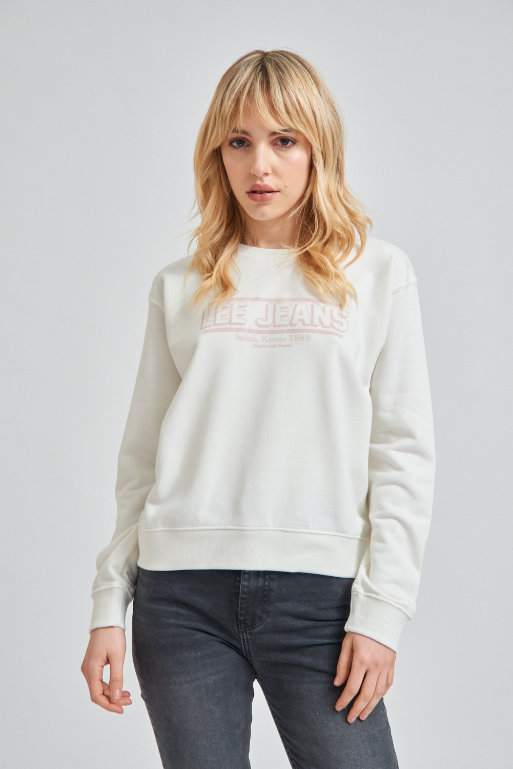 Roundneck Lee Jeans Print
